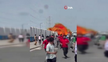 Doha'ya düşen füze enkazı patlamaya yol açtı