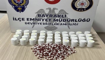 Durdurulan araçta 2 bin uyuşturucu hap ele geçirildi