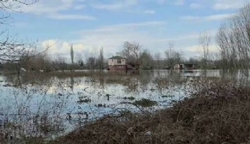 Edirne’de taşkın suları çekiliyor