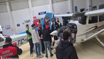 İzmir itfaiyesine hava aracı kazalarına müdahale eğitimi