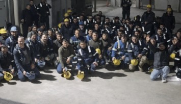 Kınık’ta maden işçileri eylemde