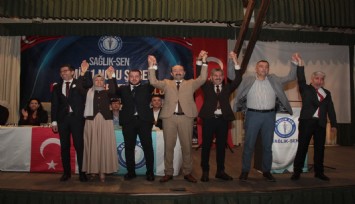 Sağlık-Sen İzmir 1 No’lu Şube’de Gencer Yılmaz yeniden başkan seçildi