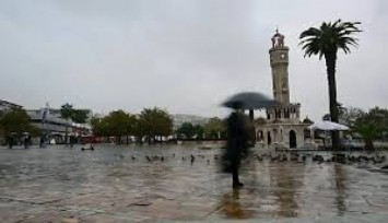 Şemsiyesiz çıkmayın: İzmir'de sağanak yağışlara devam
