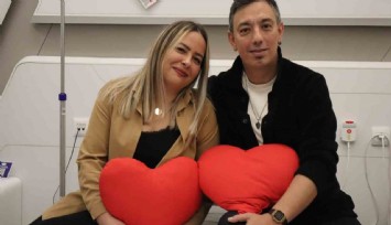 Sevgililer Günü’nde sevgi ve umut: Karaciğerini bağışlayarak hayat verdi