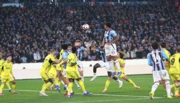 Trabzon'da kazanan Fenerbahçe: 2-3