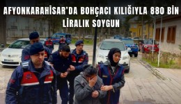 Afyonkarahisar’da bohçacı kılığıyla 880 bin liralık soygun