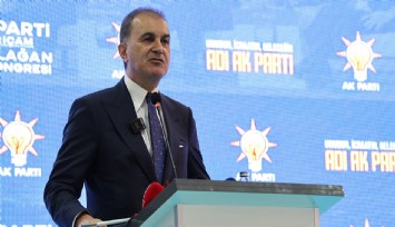 AK Parti Sözcüsü Ömer Çelik'ten İsrail'e Mescid-i Aksa tepkisi