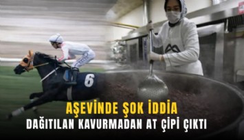 Aşevinde şok iddia: Dağıtılan kavurmadan at çipi çıktı
