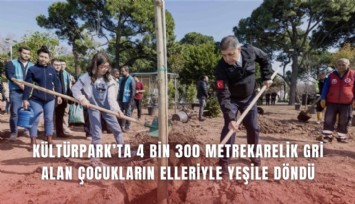 Beton söküldü, umut filizlendi