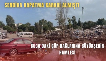 Buca'daki çöp dağlarına Büyükşehir hamlesi