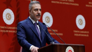 Dışişleri Bakanı Fidan,mevkidaşı Arakçi'ye füze tepkisi
