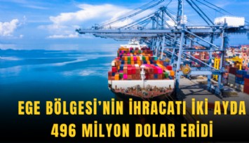 Ege Bölgesi’nin ihracatı iki ayda 496 milyon dolar eridi