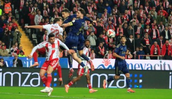 Fenerbahçe, Antalyaspor'a takıldı: 2-2