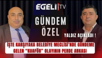 İşte Karşıyaka Belediye Meclisi'nde gündeme gelen kuaför olayının perde arkası: Yaldız o tanışmayı anlattı