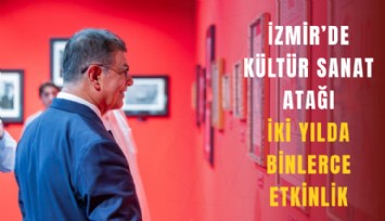 İzmir’de kültür sanat atağı: iki yılda binlerce etkinlik