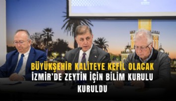 İzmir’de zeytin için bilim kurulu kuruldu: Büyükşehir kaliteye kefil olacak