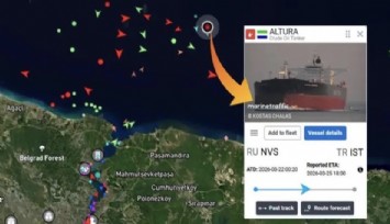 Karadeniz'de Türk tankerine drone isabet etti