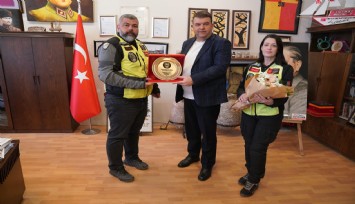 RİEDER Kulübü’nden Başkan İsmail Yetişkin’e teşekkür ziyareti