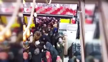 Sivas’ta indirim izdihamı