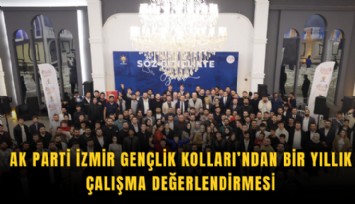 AK Parti İzmir Gençlik Kolları’ndan bir yıllık çalışma değerlendirmesi