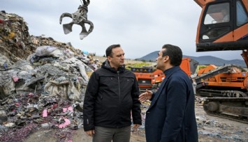 Başkan Eşki: Hacimli atıkları yok ederkendoğaya katkı sağlıyoruz