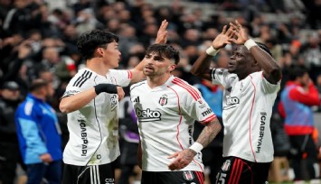 Beşiktaş'tan 4 gollü galibiyet