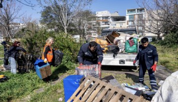 Bornova Belediyesi’nden hem can dostlarahem vatandaşlara nefes aldıran çalışma