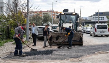 Bornova’da yol atağı: 90 günde 722 noktada onarım