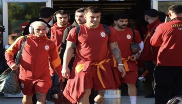 Galatasaray kafilesi İzmir’de