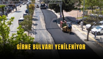 Girne Bulvarı yenileniyor