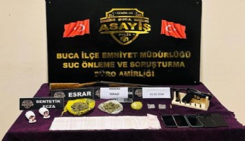 İzmir'de uyuşturucu operasyonunda 5 şüpheli yakalandı