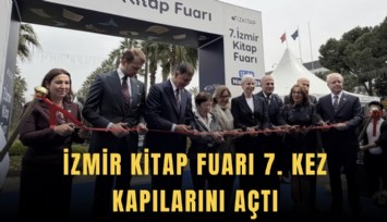 İzmir Kitap Fuarı 7. kez kapılarını açtı