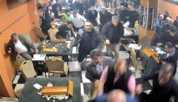Kahvehanede deprem paniği: Yüksek ses herkesi sokağa döktü