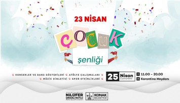 Konak’ta 23 Nisan coşkusu Karantina Meydanı’na taşınıyor