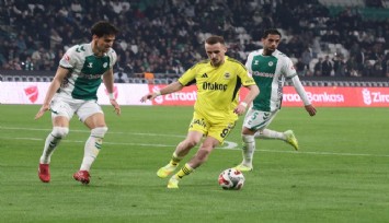 Konyaspor yarı finale yükseldi: Fenerbahçe kupaya veda etti: 1-0