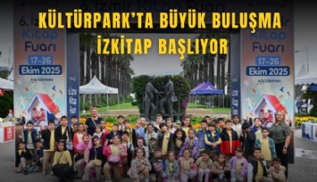 Kültürpark’ta büyük buluşma: İZKİTAP başlıyor