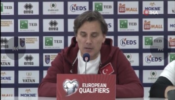 Montella'ya basın toplantısında sulu kutlama