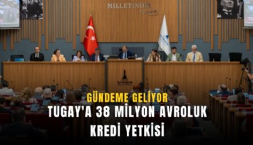 Tugay'a 38 milyon avroluk kredi yetkisi
