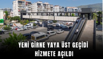 Yeni Girne Yaya Üst Geçidi hizmete açıldı