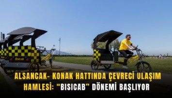Alsancak- Konak hattında çevreci ulaşım hamlesi: BISICAB dönemi başlıyor