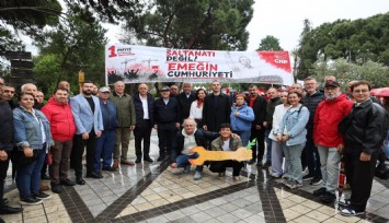 Başkan Kınay: 1 Mayıs’ta emeğin sesi İzmir’den yükseldi