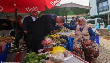 Başkan Tugay Belenbaşı’nda vatandaşların taleplerini dinledi