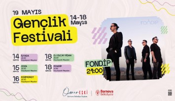Bornova’da Gençlik Haftası sahnesi yerel sanatçılara emanet