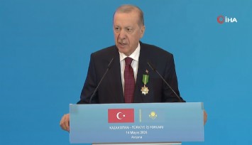 Cumhurbaşkanı Erdoğan: ''Türk dünyası olarak sorumluluk almaktan hiçbir zaman kaçınmayacağız''