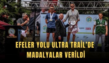 Efeler Yolu Ultra Trail’de madalyalar verildi