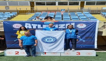 Ege Üniversitesi atletizmde Türkiye Şampiyonasına rekorlarla damga vurdu