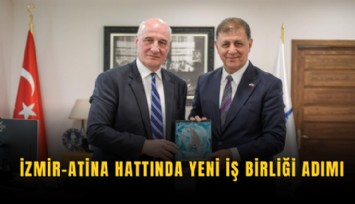 İzmirAtina hattında yeni iş birliği adımı
