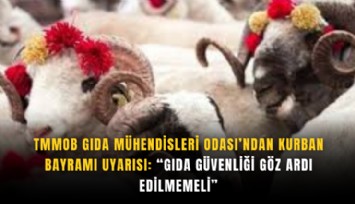 TMMOB Gıda Mühendisleri Odası’ndan Kurban Bayramı uyarısı: Gıda güvenliği göz ardı edilmemeli