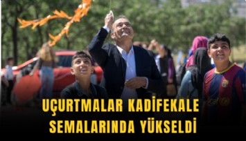 Uçurtmalar Kadifekale semalarında yükseldi
