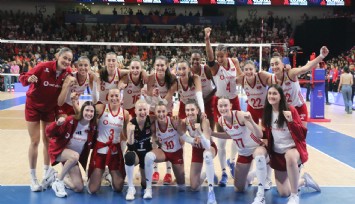 A Milli Kadın Voleybol Takımı, Çin’i 3-2 mağlup etti